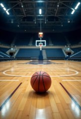 Basketbalové hřiště - samolepka na zeď samolepící